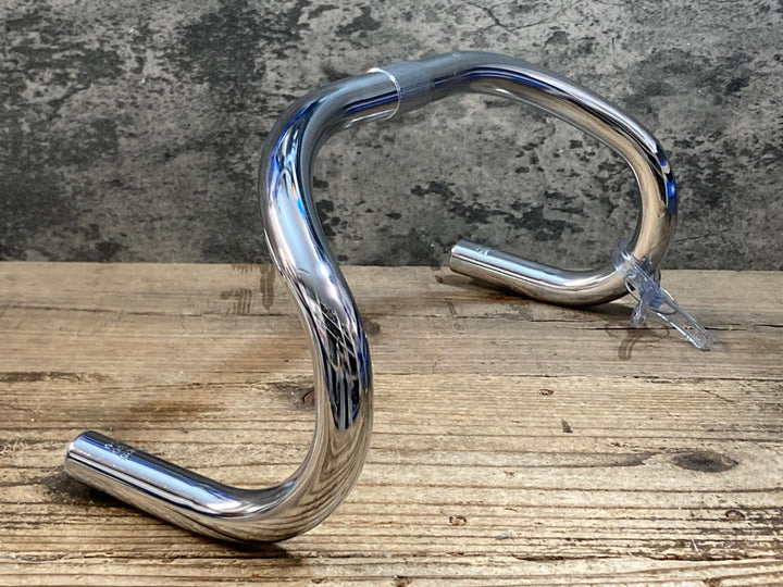 JZ157 日東 NITTO NJS B125 ドロップハンドル スチール Φ25.4 エンドC-C360mm NJS