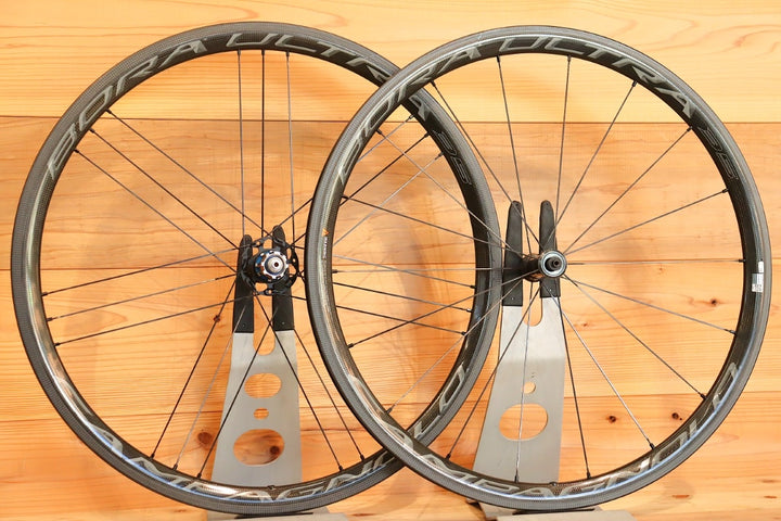 カンパニョーロ CAMPAGNOLO ボーラ BORA ULTRA 35 カーボン クリンチャー ホイールセット カンパ12/11S 17C 【千葉店】