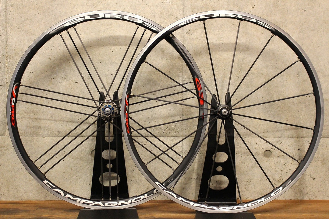 カンパニョーロ CAMPAGNOLO ユーラス EURUS アルミ クリンチャー ホイールセット カンパ 11S 15C 【福岡店】