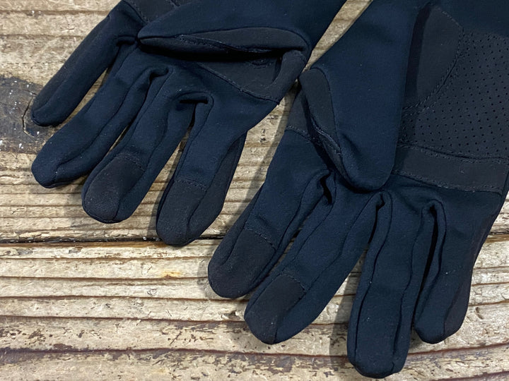 KQ692 ラファ Rapha PRO TEAM GLOVES 長指 グローブ 黒 S
