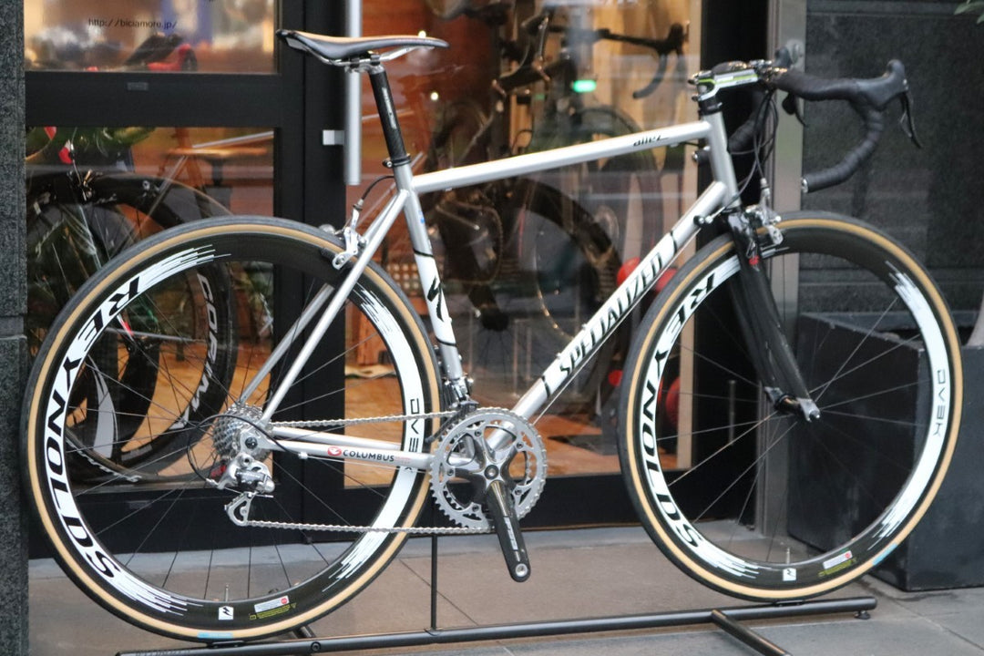 スペシャライズド SPECIALIZED アレー エリート ALLEZ ELITE 2004モデル 56サイズ カンパニョーロ ケンタウル 10S スチール ロードバイク 【東京南麻布店】
