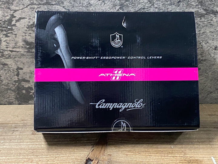 JS204 カンパニョーロ CAMPAGNOLO ATHENA EP15-AT1C ATHENA 11S Ergopower Sliver エルゴパワー 左右セット 2x11S