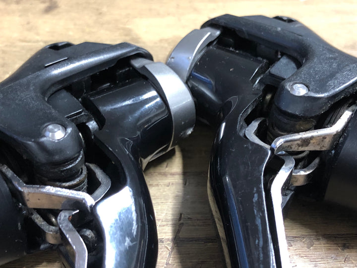 KC162 シマノ SHIMANO 105 ST-5800 STIレバー 2x11S ※ブラケットカバー欠品、プレート割れのためジャンク