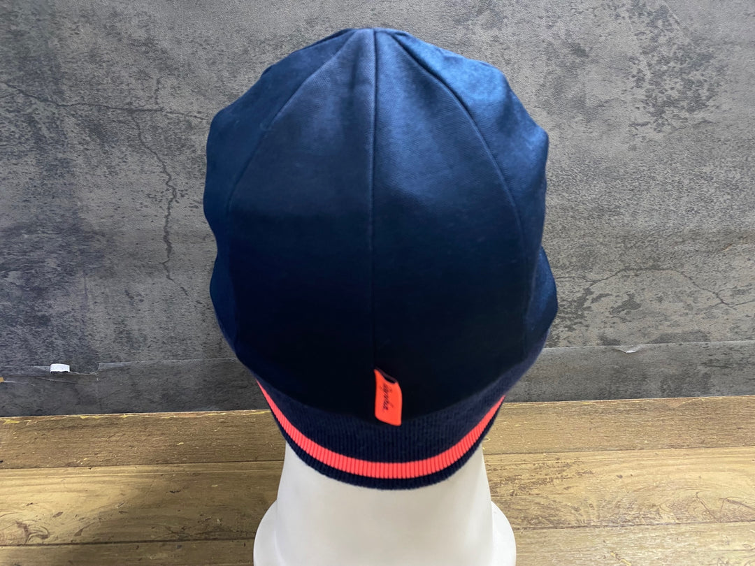 KG262 ラファ Rapha ウィンター サイクルキャップ 濃紺 ONESIZE 裏起毛