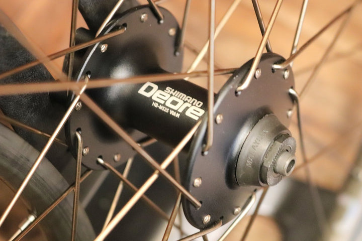 アラヤ ARAYA RM-940XC リム シマノ SHIMANO DEORE HB-M525 / DEORE XT FH-M755 ハブ アルミ クリンチャー シマノ 10S ホイールセット 26インチ 【東京南麻布店】