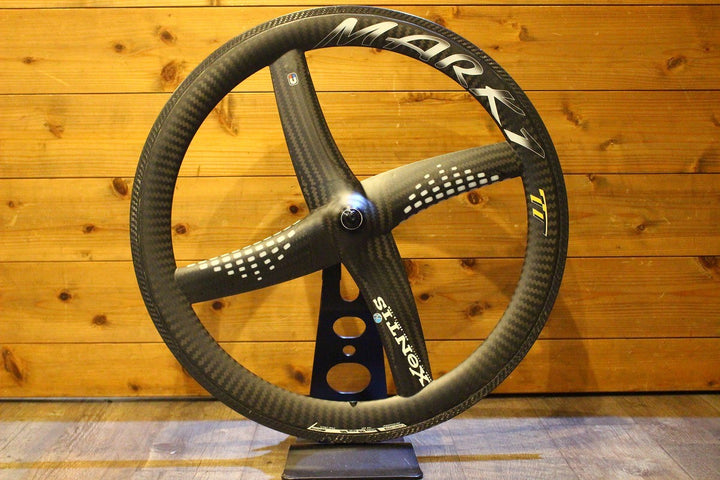 ゼンティス XENTIS マーク1 MARK 1 TT カーボン チューブラー フロントホイール バトンホイール 前輪のみ 幅21mm 【名古屋店】