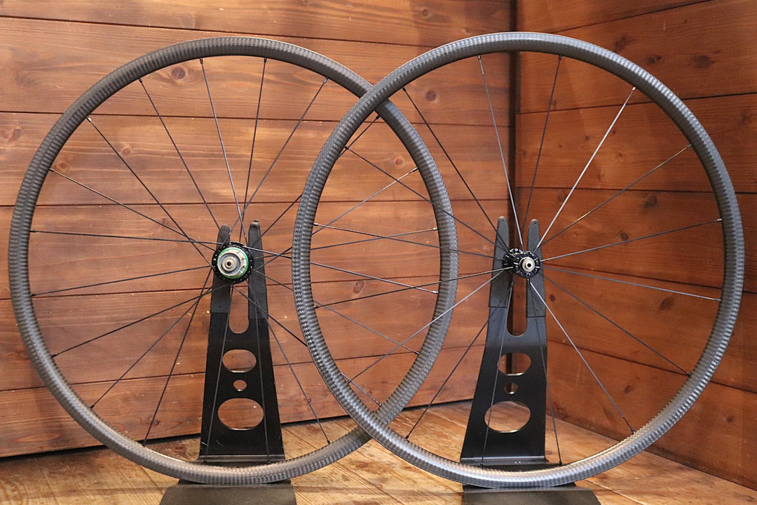 LWC カーボン クリンチャー ホイールセット シマノ12/11Sフリー エクストラライトハブ 25mmハイト　【東京南麻布店】