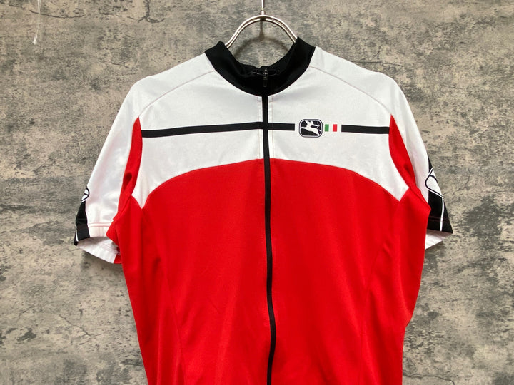 KA002 ジョルダーナ GIORDANA 半袖 サイクルジャージ 赤 L