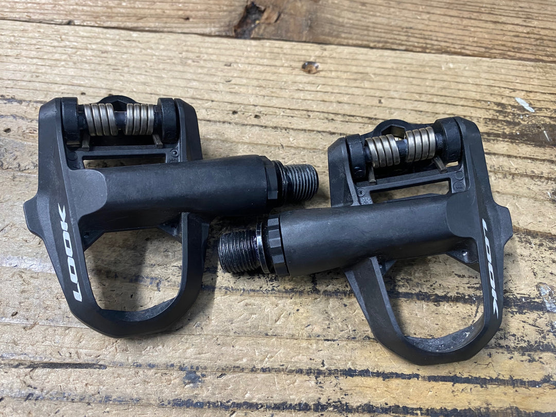 KL566 ルック LOOK KEO 2 MAX CARBON ビンディングペダル ※軸ガタあり