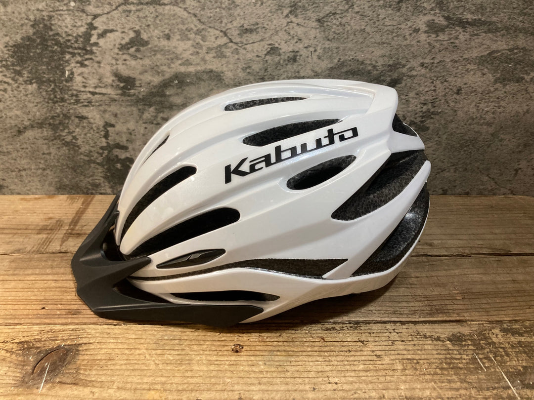 KG904 カブト KABUTO レッツァ REZZA-2 ヘルメット 白 M/L 2023/12製造