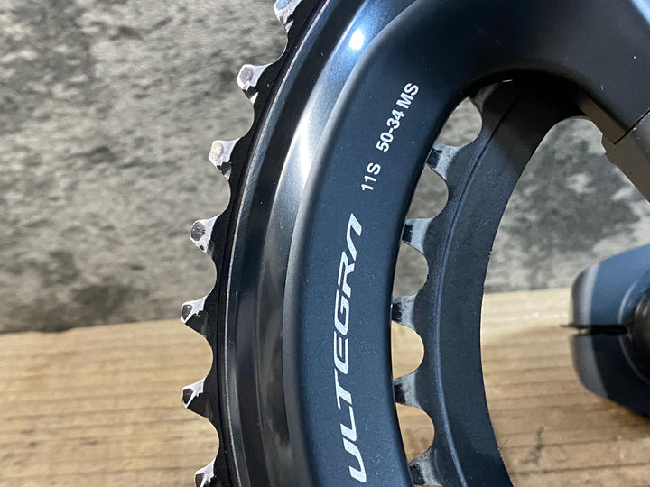JZ141 ステージズ STAGES パワーメーター シマノ SHIMANO アルテグラ ULTEGRA FC-R8000 50/34T 175mm 接続確認済