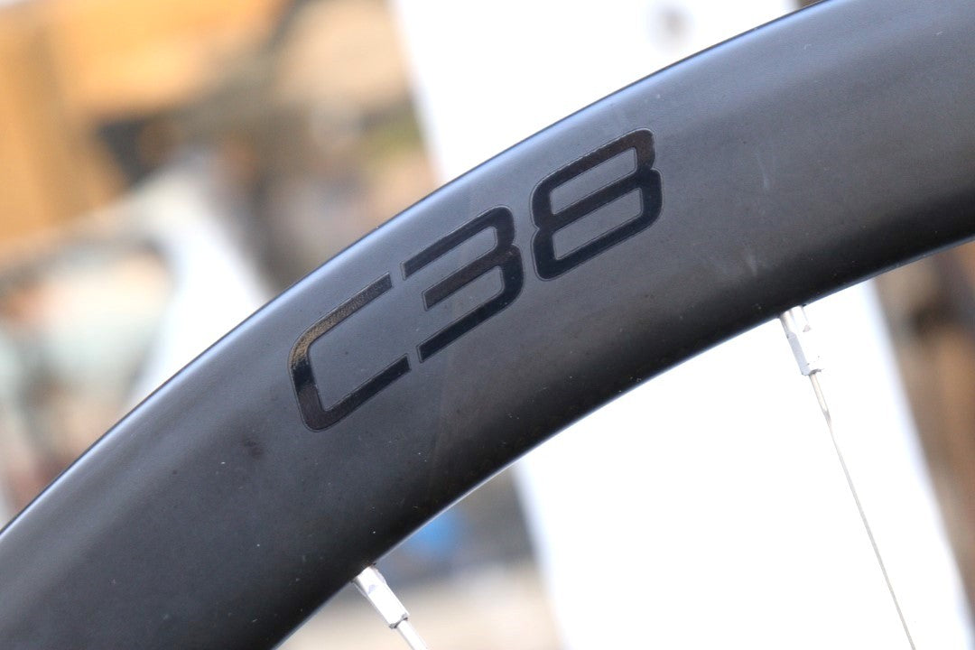 ロヴァール ROVAL C38 カーボン チューブレス ディスク ホイールセット シマノ11S/12S ワイドリム 21C 【横浜店】