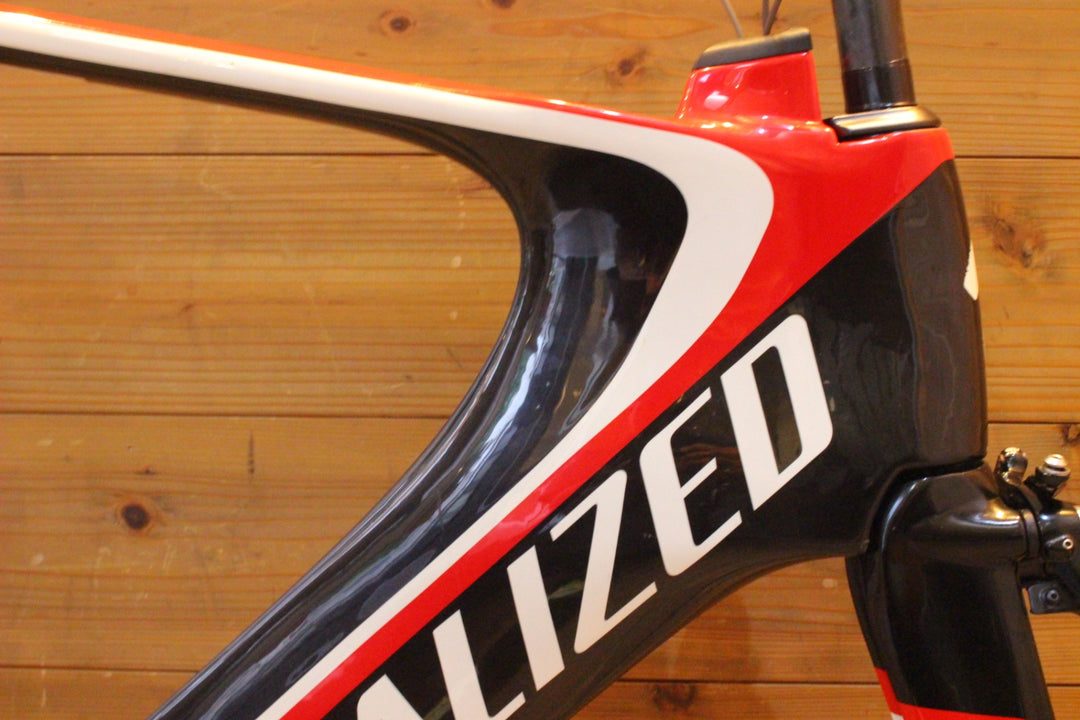 スペシャライズド SPECIALIZED シヴ SHIV EXPERT 2015 Mサイズ カーボン トライアスロンバイク フレームセット 【名古屋店】
