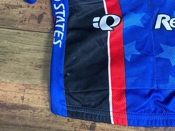 KK055 パールイズミ PEARL iZUMi 半袖 サイクルジャージ 青 LG