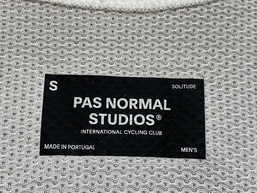 KE882 パスノーマルスタジオ PAS NORMAL STUDIOS Solitude 半袖 サイクルジャージ 白 S