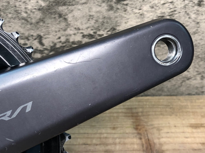 JH273 シマノ SHIMANO アルテグラ ULTEGRA FC-R8100 クランクセット 50-34T 12S 170mm ※クランク取付ボルト欠品