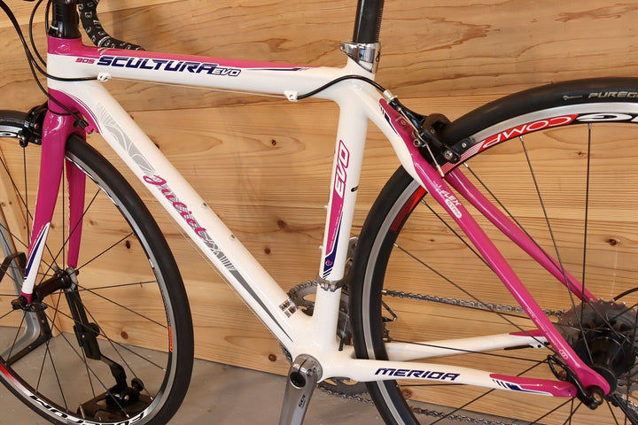 メリダ MERIDA スクルトゥーラ SCULTURA EVO 905 JULIET 2012 47サイズ シマノ 105 5700 10S カーボン ロードバイク 【千葉店】