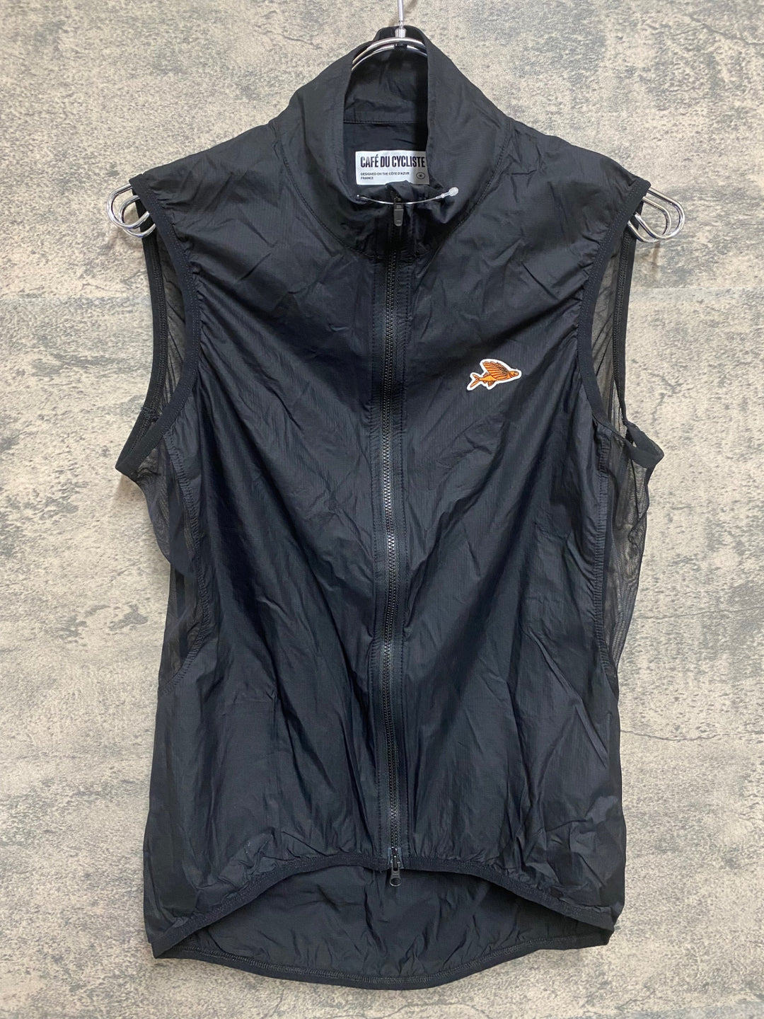 KO571 カフェドシクリステ cafe du cycliste EDITH GILET MEN サイクルベスト ジレ 黒 M