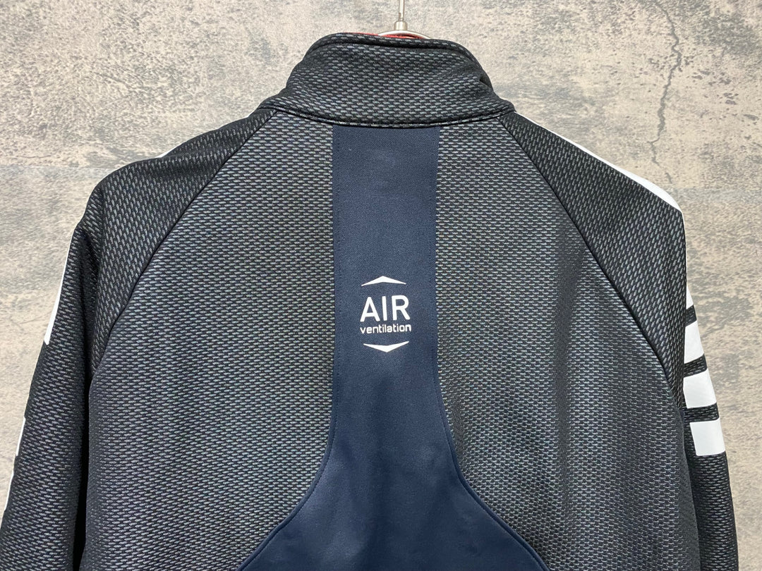 KC565 パールイズミ PEARL iZUMi 長袖 サイクルジャケット 黒 M 裏起毛 WINDBREAK
