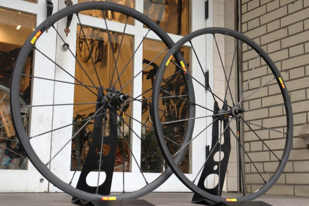 マヴィック MAVIC R-SYS SLR アルミ クリンチャー ホイールセット シマノ11S/12S ナローリム 15C 【横浜店】