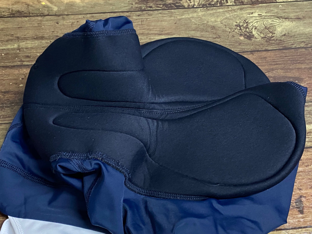 JW285 ラファ Rapha CORE BIB SHORTS ビブショーツ ダークネイビー L ※パッド外側擦れ大