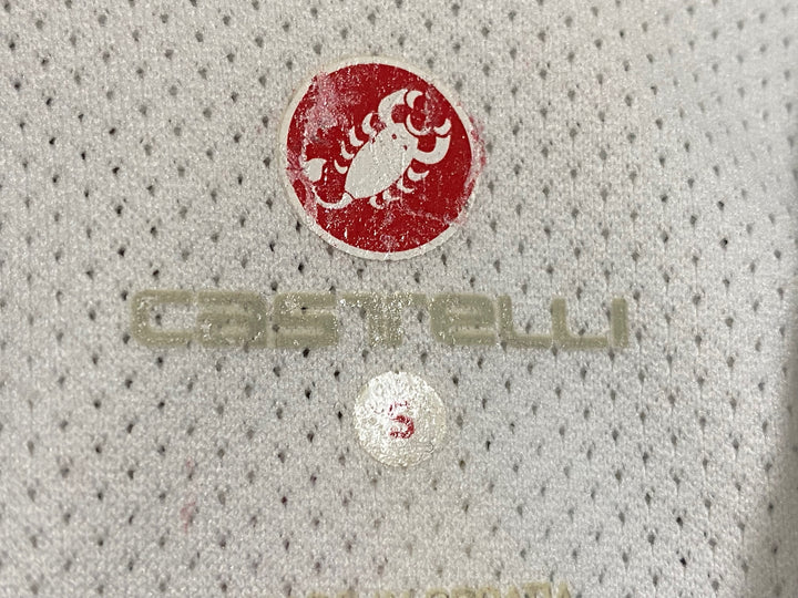 KG960 カステリ CASTELLI 半袖 サイクルジャージ 黒 S ハーフジップ