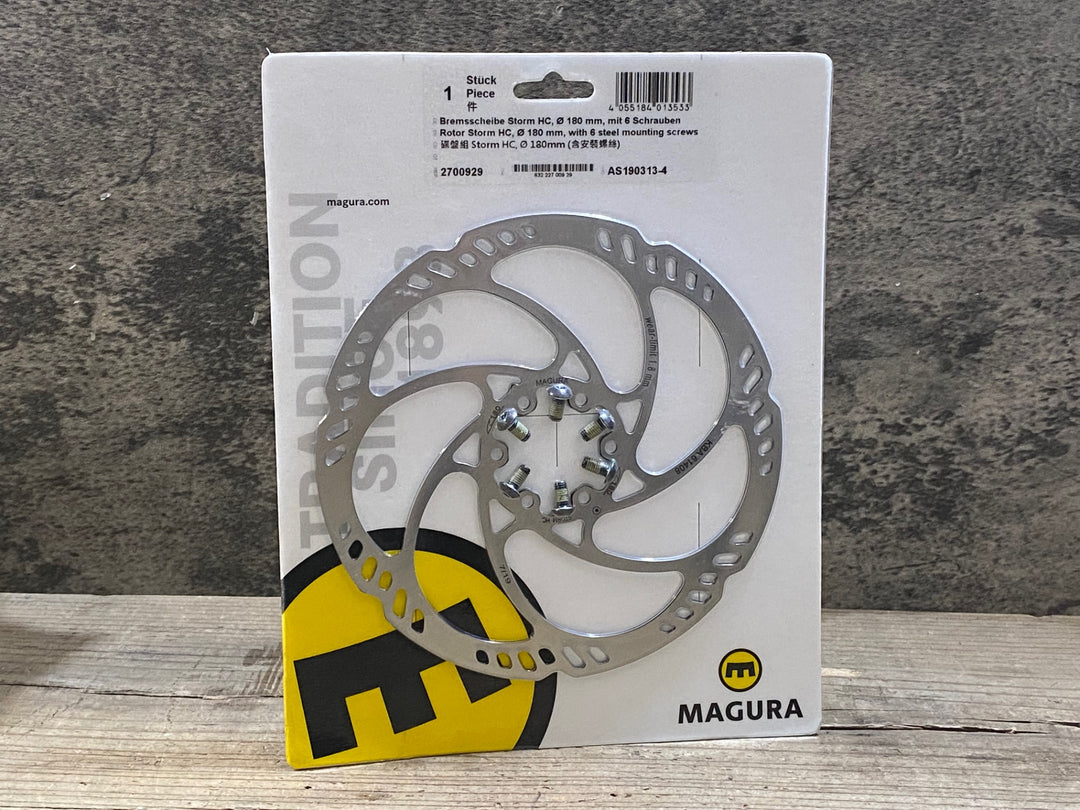 JX234 マグラ MAGURA Storm HC ディスクブレーキローター Φ180 6bolt