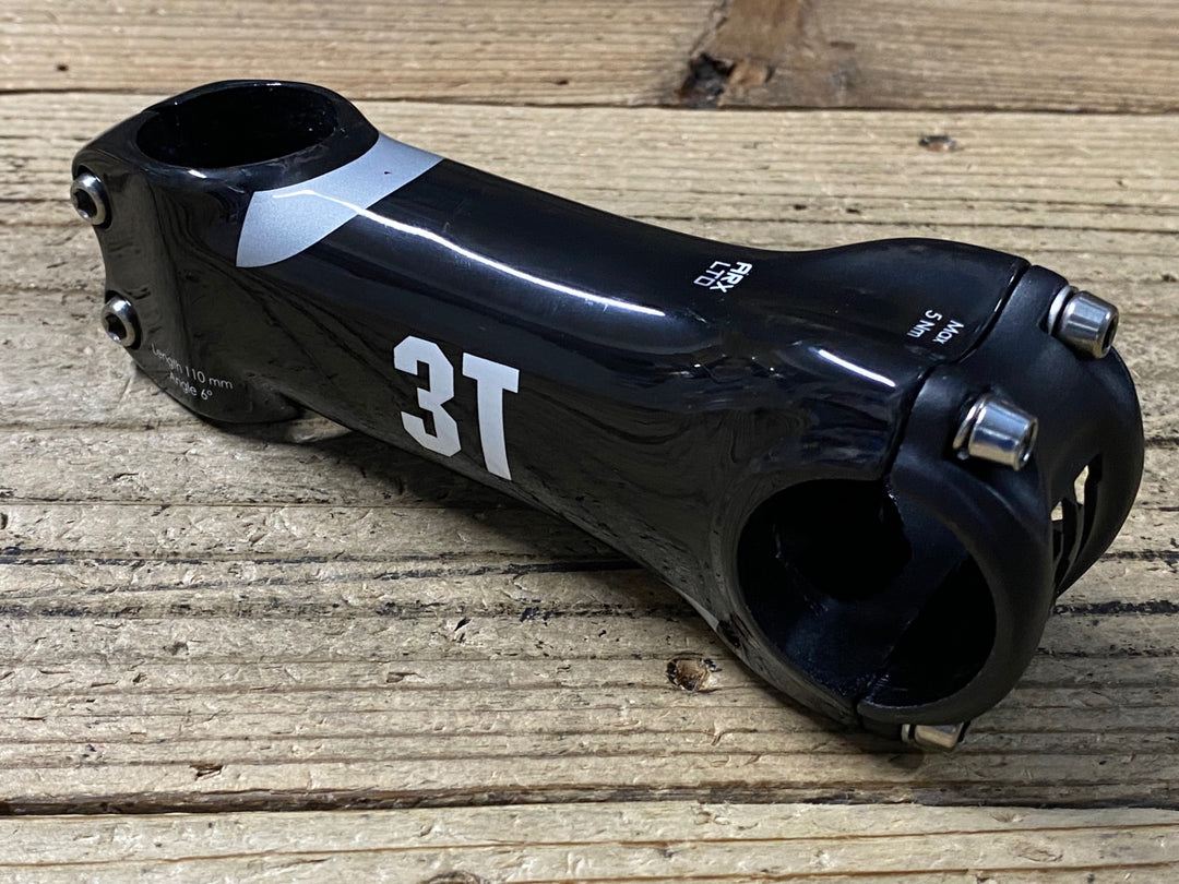 KQ651 3T ARX LTD カーボン ステム 黒 110mm Φ31.8 OS 6° ※ヘッド側ボルト2本交換品