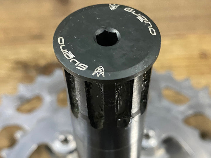 KR297 スギノ SUGINO OX IDS24 クランクセット 46/30T 165mm