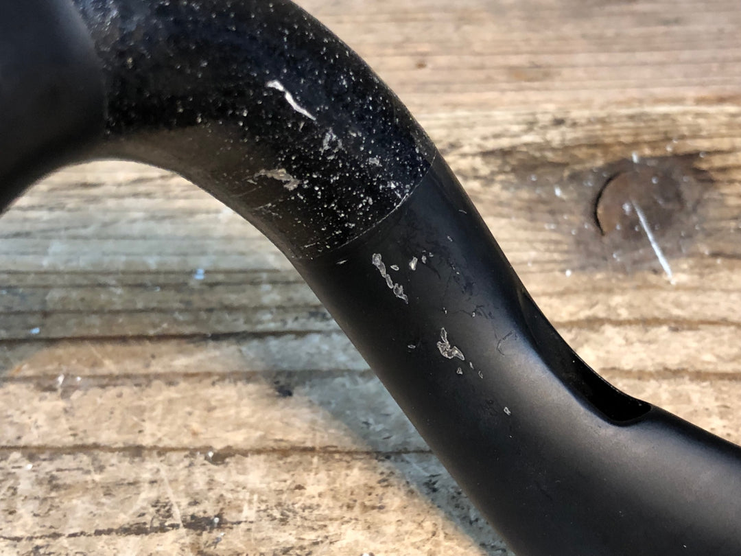JS821 シマノプロ SHIMANO PRO VIBE AERO SUPERLIGHT カーボン ドロップハンドル 400mmエンドC-C Φ31.8