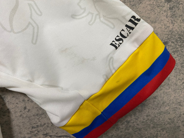 JE920 ラファ RAPHA PROTEAM MIDWEIGHT 半袖 サイクルジャージ M コロンビア