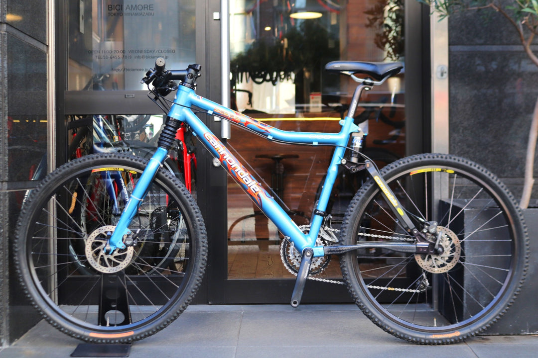 キャノンデール CANNONDALE スカルペル SCALPEL 800 2003モデル シマノ デオーレXT 3×9 アルミ フルサスペンション MTB 【東京南麻布店】