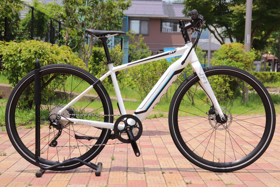 ベスビー BESV JF1 2018年モデル Mサイズ シマノ デオーレ T6000 MIX 10S アルミ クロスバイク E-BIKE 【芦屋店】