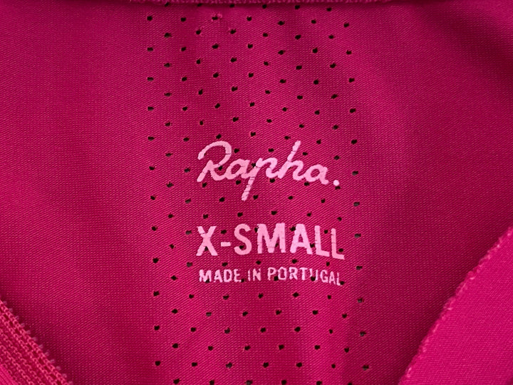 JM871 ラファ Rapha WOMEN'S LIGHTWEIGHT SOUPLESSE JERSEY Ⅱ 半袖 サイクルジャージ ピンク XS レディース