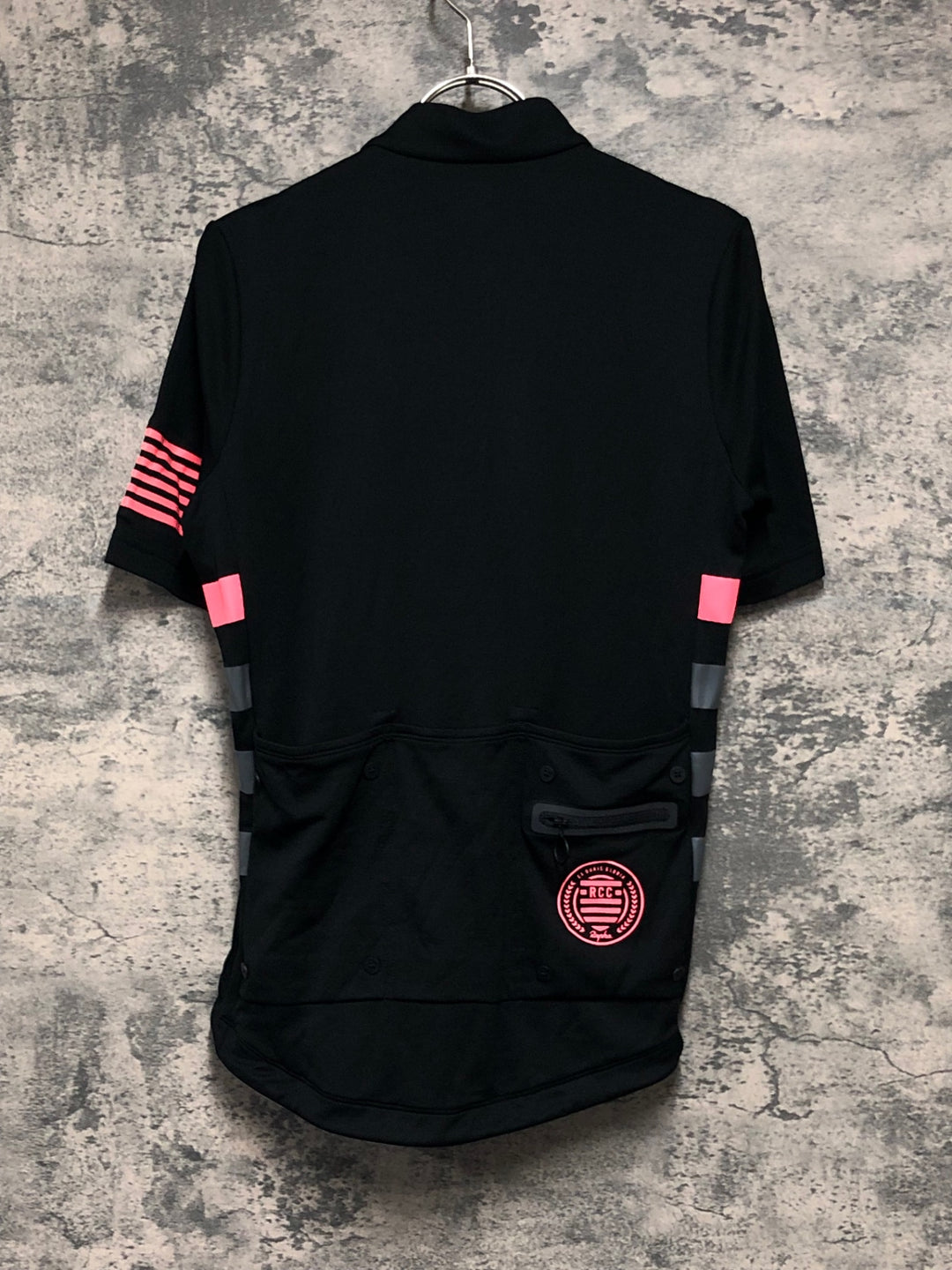KH624 ラファ Rapha RCC CLASSIC JERSEY 半袖 サイクルジャージ 黒 S