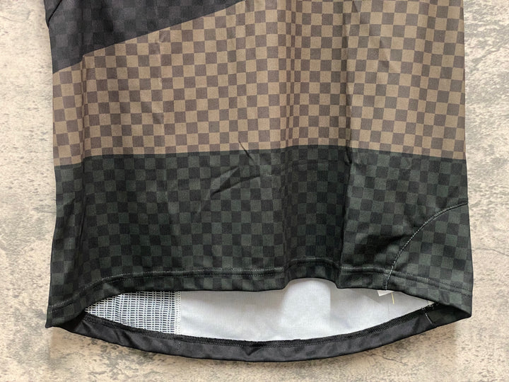 JY879 シマノ SHIMANO 半袖 サイクルジャージ 黒 緑 M