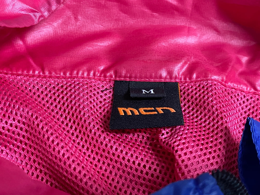 JJ572 MCN 長袖 ウィンドブレーカー 青 ピンク M