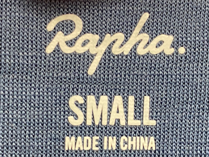 JT082 ラファ Rapha BREVET LONG SLEEVE JERSEY 長袖 サイクルジャージ 青 S