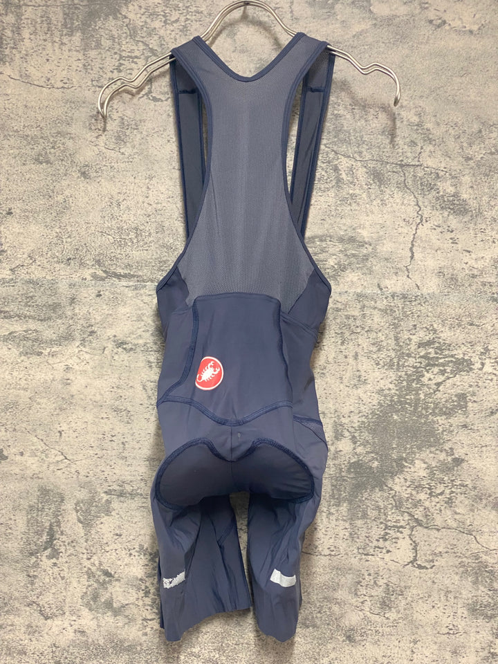 JY240 カステリ CASTELLI ビブタイツ グレー S 裏起毛
