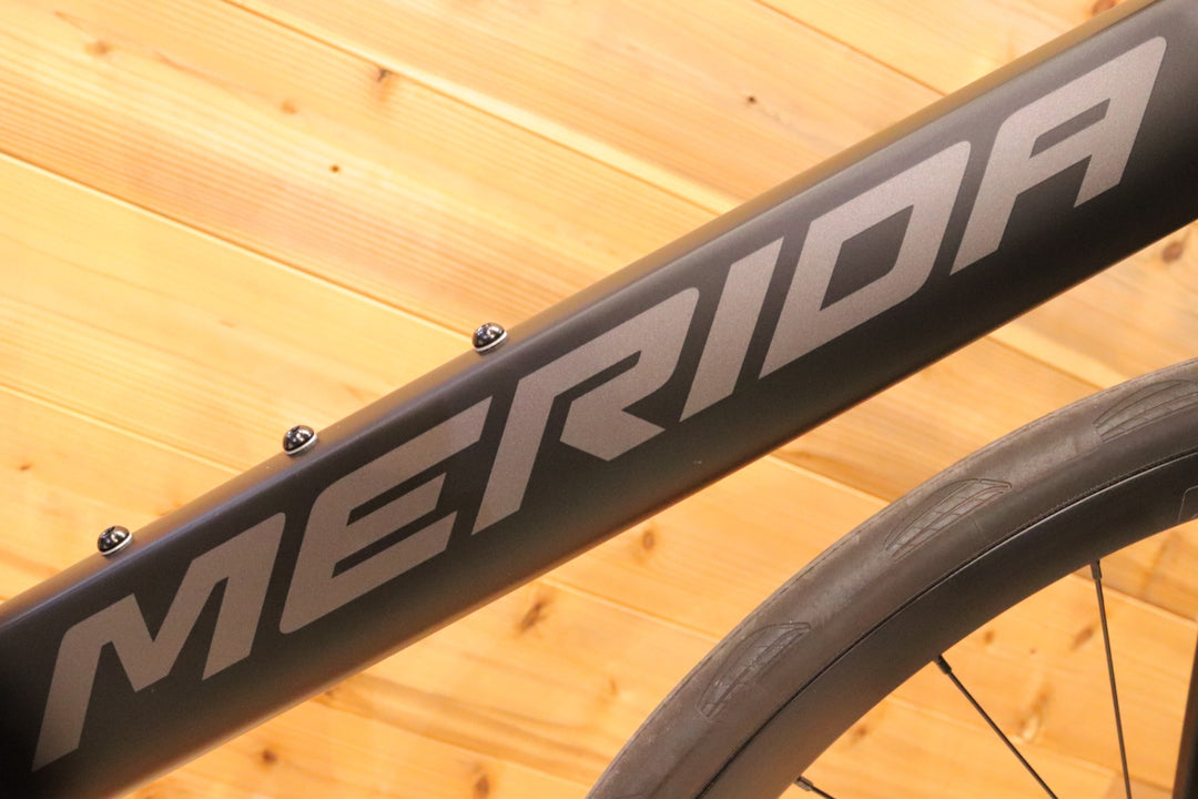 【第5世代新型 状態良好】 メリダ MERIDA リアクト REACTO 4000 DISC 2027 50(XS)サイズ シマノ 105 R7120 12S カーボン ロードバイク 【広島店】