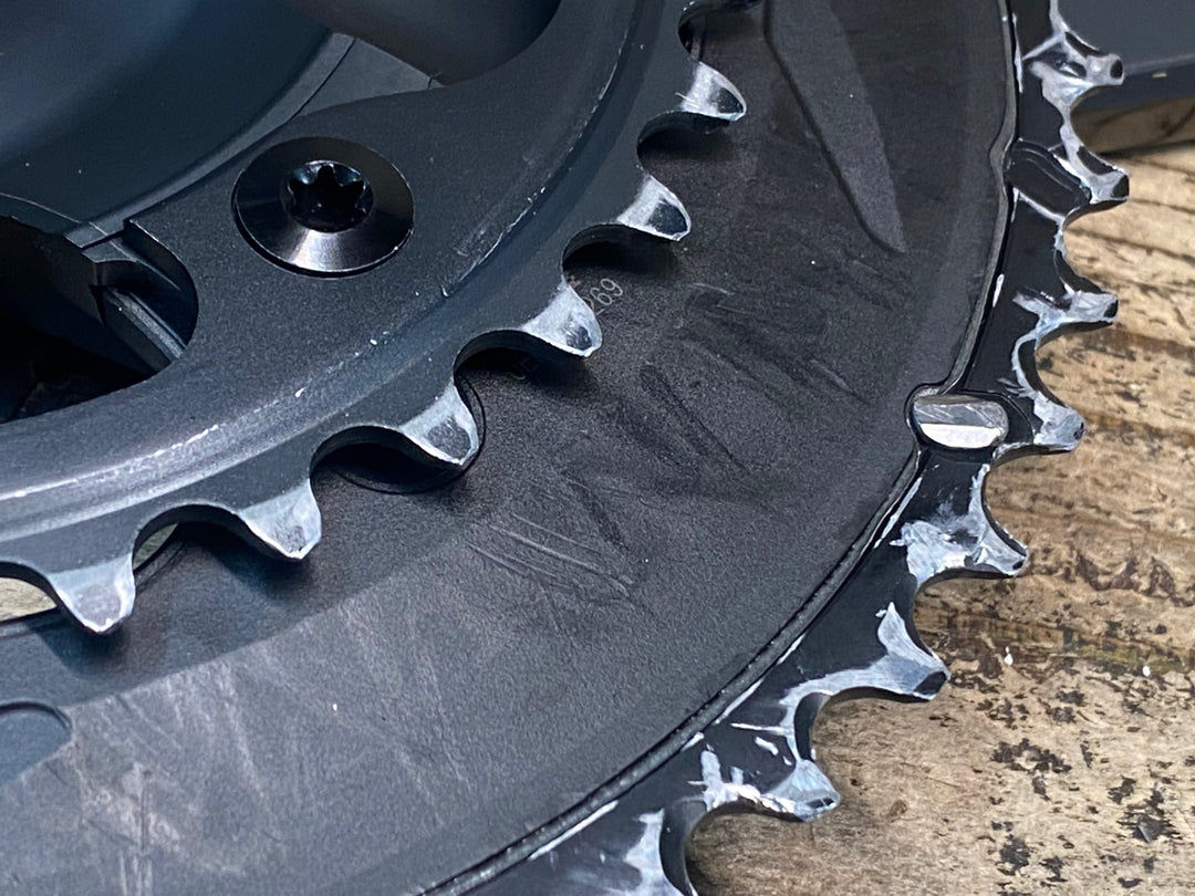 JP465 シマノ SHIMANO アルテグラ ULTEGRA FC-R8000 クランクセット 165mm 52/36T ※アーム加工品の為ジャンク