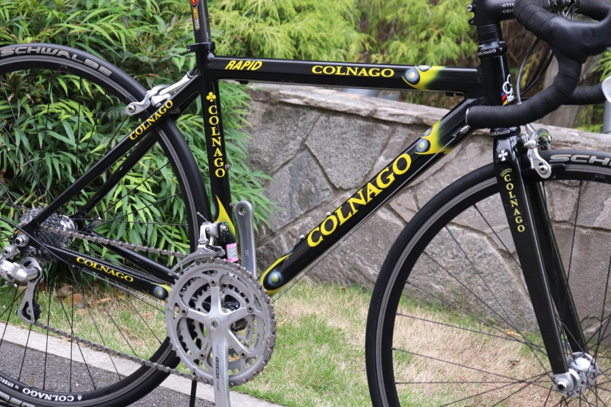COLNAGO C40 ロードバイクフレーム 黒/黄 COLNAGO C40 ロードバイクフレーム 黒/黄 COLNAGO C40 ロードバイク