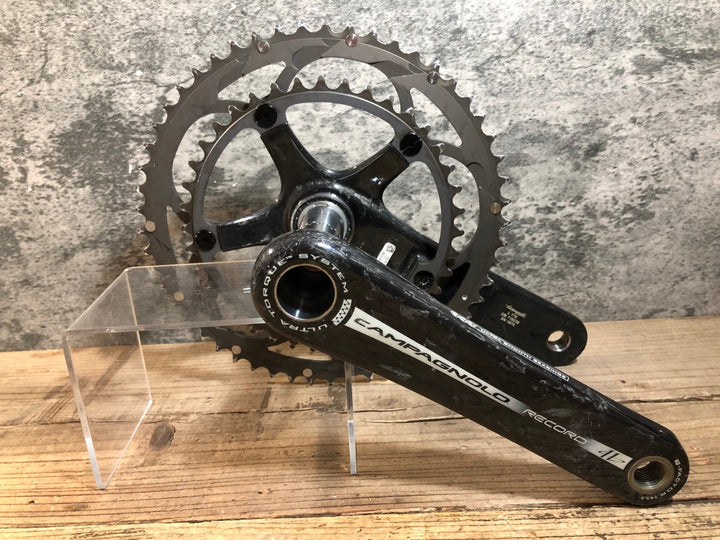 JY310 カンパニョーロ Campagnolo レコード RECORD 11s FC9-RE093C カーボン クランクセット ULTRA TORQUE 53/39T 170mm