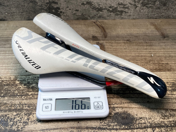 JI132 スペシャライズド SPECIALIZED ローミン ROMIN サドル 白 143mm カーボンレール