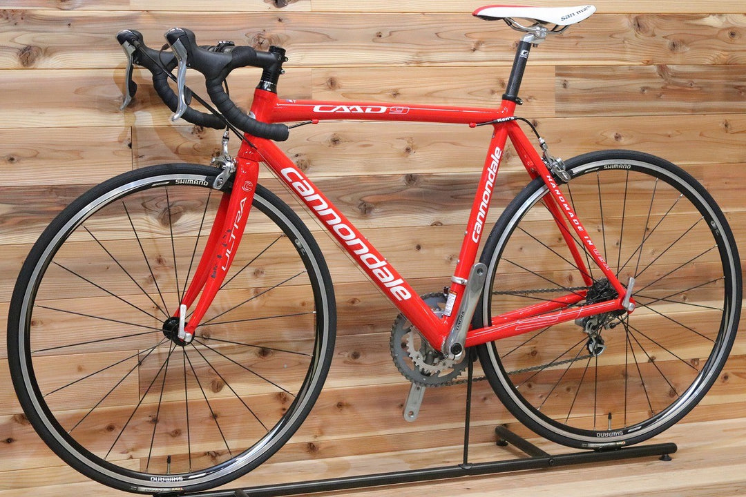 キャノンデール CANNONDALE キャド CAAD9-6 2009モデル 54サイズ シマノ ティアグラ 4500 MIX 9S アルミ ロードバイク 【広島店】