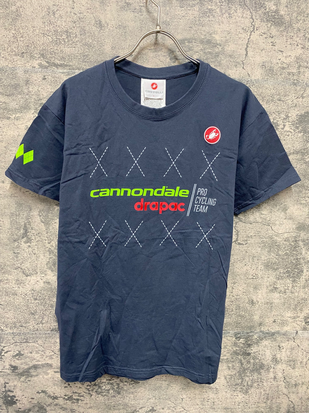 JV524 カステリ CASTELLI 半袖 Tシャツ グレー L Cannondale