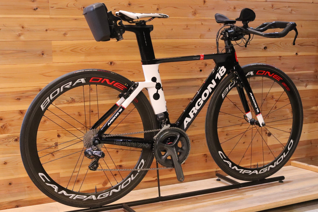 アルゴン ARGON18 E-117 TRI+ 2016 XSサイズ アルテグラ 6870 DI2 11S BORA ONE 50 TU カーボン TT タイムトライアル トライアスロン ロードバイク 【広島店】