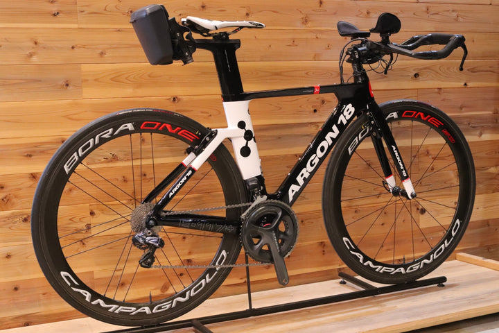 アルゴン ARGON18 E-117 TRI+ 2016 XSサイズ アルテグラ 6870 DI2 11S BORA ONE 50 TU カーボン TT タイムトライアル トライアスロン ロードバイク 【広島店】