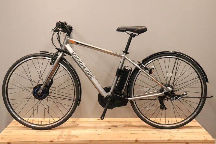 【店頭受け取り限定】 未使用 ブリヂストン BRIDGESTONE TB1e 450サイズ シマノ ターニー 7S アルミ クロスバイク Eバイク 【仙台店】