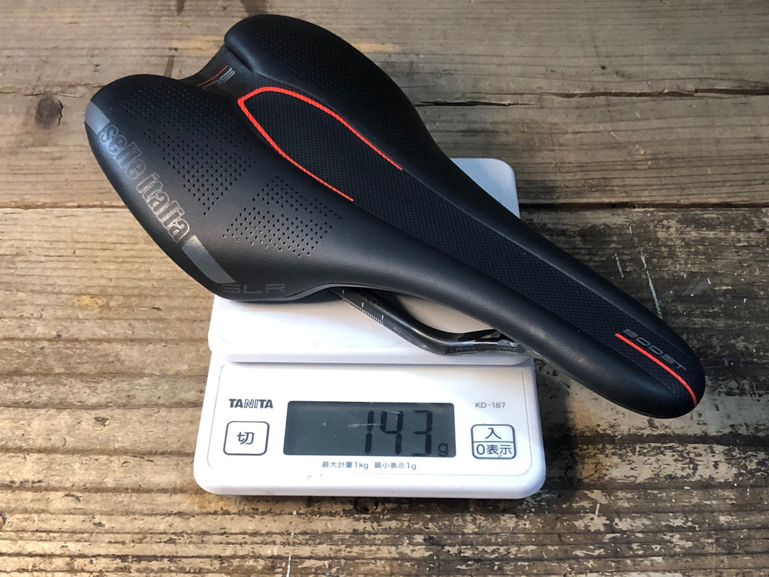 JU712 セライタリア selle italia SLR BOOST KIT CARBONIO サドル 黒 130mm CARBONCERAMICレール